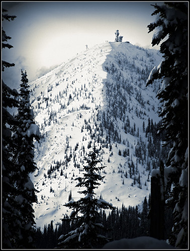 trees winter snow mountains tower radio bc alpine vignette radiotower kootenaypass