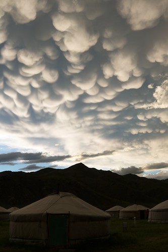 travel cloud storm twilight tent mongolia ger karakorum anarcamp