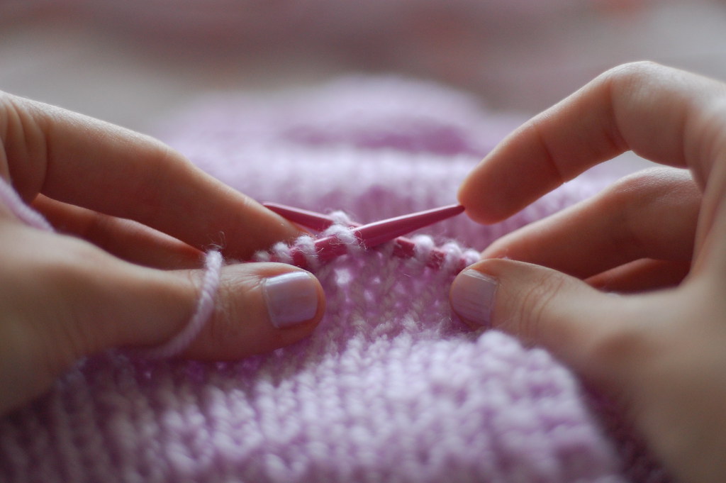 knitting practice