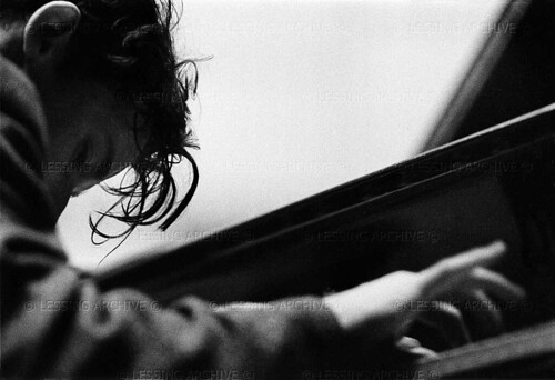 Glenn Gould performing Beethoven, Berlin 1957, by Erich Lessing