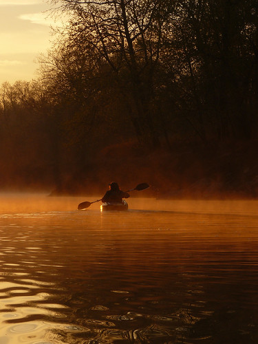 morning mist water sunrise river explore kayaking paddling oldtown vapor deepforkriver flickrbestpics