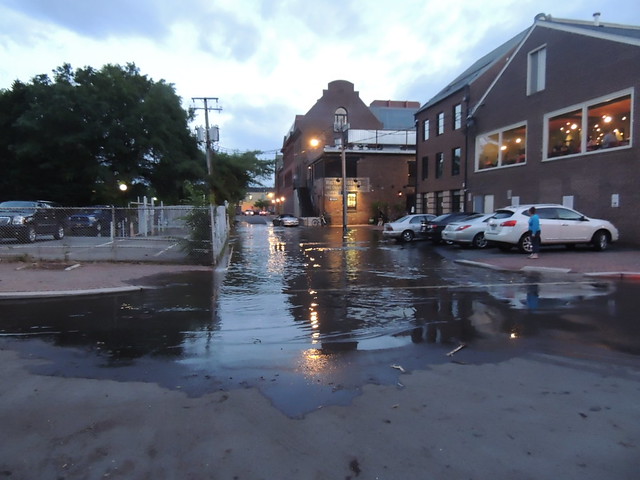 Flooding in Old Town Alexandria, Virginia - May 16, 2014
