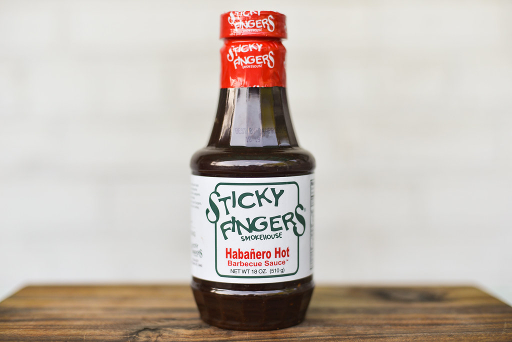 Sticky Fingers Smokehouse Habañero Hot Barbecue Sauce