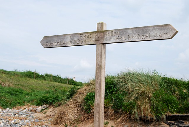 Sign on Ballaugh Shore