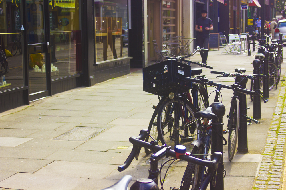 bicycles in exmouth market
