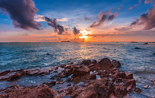 sunset sea nature landscape hongkong nikon day cloudy taio carlzeiss d700 zf2 flickrhongkong distagont2815 flickrhkma zeissphk14