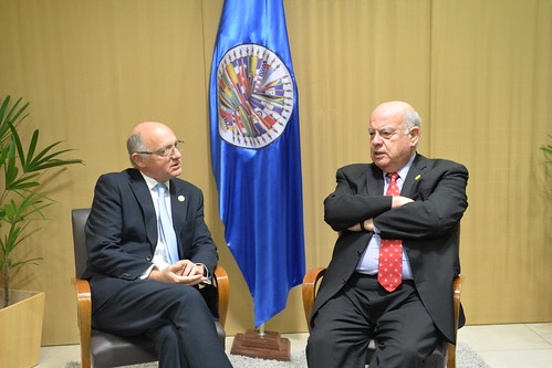 OAS Secretary General Meets with Argentine Foreign Minister