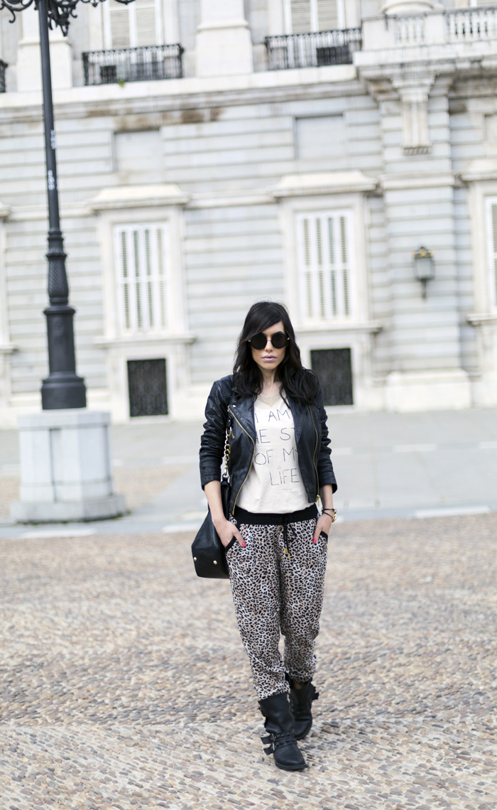 street style barbara crespo C&A pants rocker alter ego palacio real madrid fashion blogger outfit blog de moda