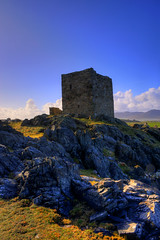 CARRICKABRAGHEY CASTLE, ISLE OF DOAGH, INISHOWEN, CO. DONEGAL, IRELAND.