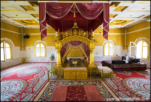 Prayer Room in the Sikh Temple, Phuket