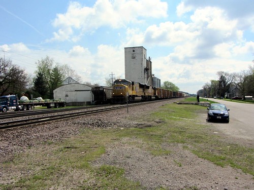 railroad rural train woodland illinois unionpacific