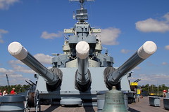 USS North Carolina Main Battery