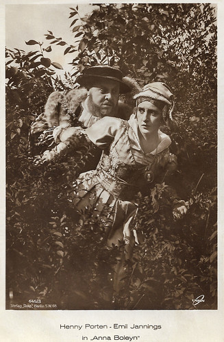Emil Jannings and Henny Porten in Anna Boleyn (1920)