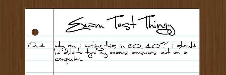 exam test