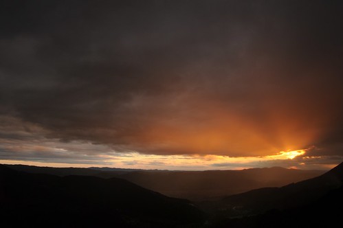 sunset summer sky storm nature rain weather clouds landscape slovenia sunrays karst goldenhour nanos vipavavalley