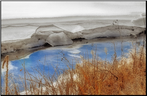 winter snow southdakota blackhills creek reflections landscape photo seasons mystic adobephotoshopelements canoneos50d ortoneffect ef70200mmf4lisusm exposurefusion adobephotoshopelements7 alienskinexposure3