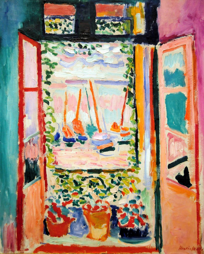 Henri Matisse - ventana abierta, Collioure at National Art Gallery Washington DC