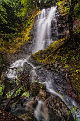 mist rain creek river waterfall washington stream falls granite slippery tripplefalls triplecreek triplecreekfalls