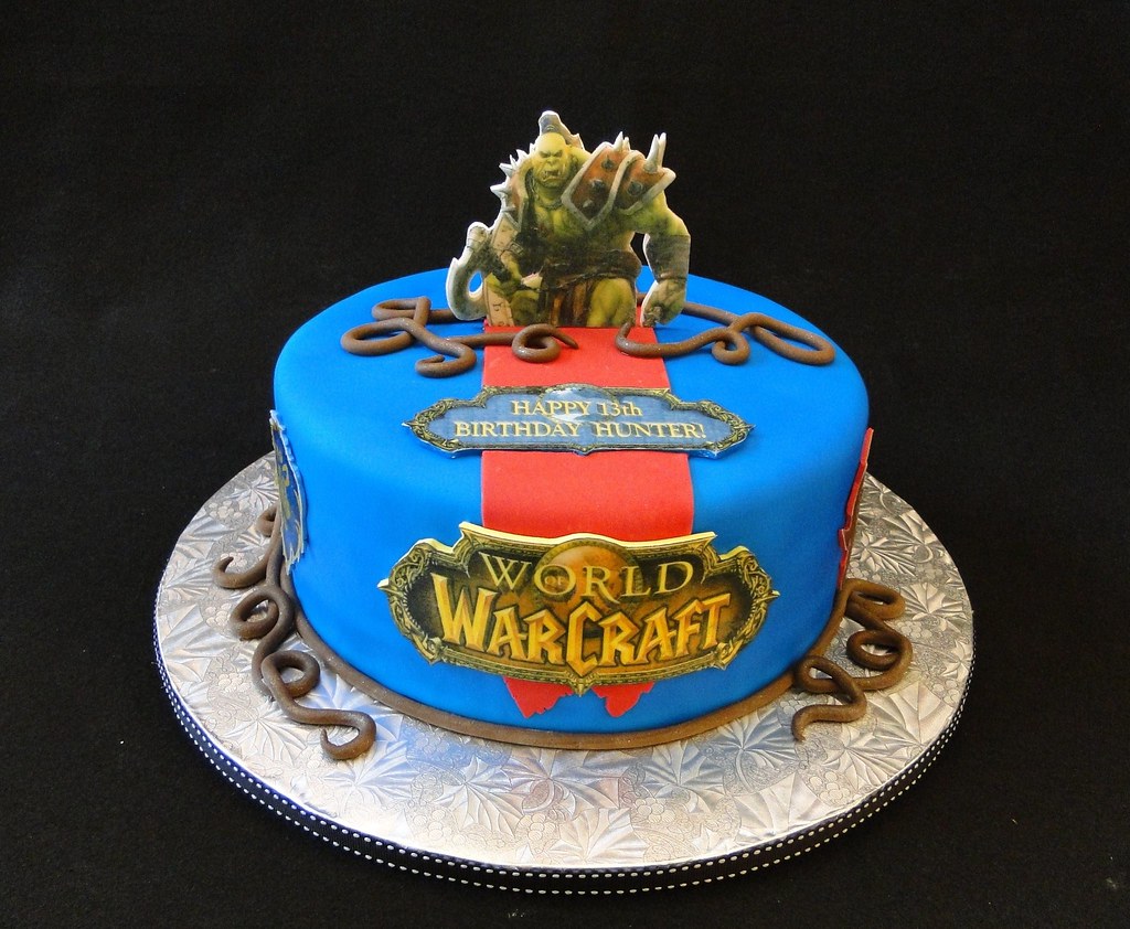 World of Warcraft Cake - a photo on Flickriver