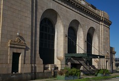 Close-up of 16th Street station in Oakland.