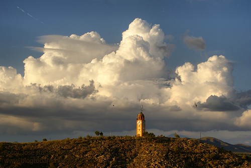 santa sky españa clouds spain cerro cielo nubes villa reloj hdr albacete bárbara tobarra