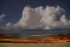 Flynns Beach night clouds 3