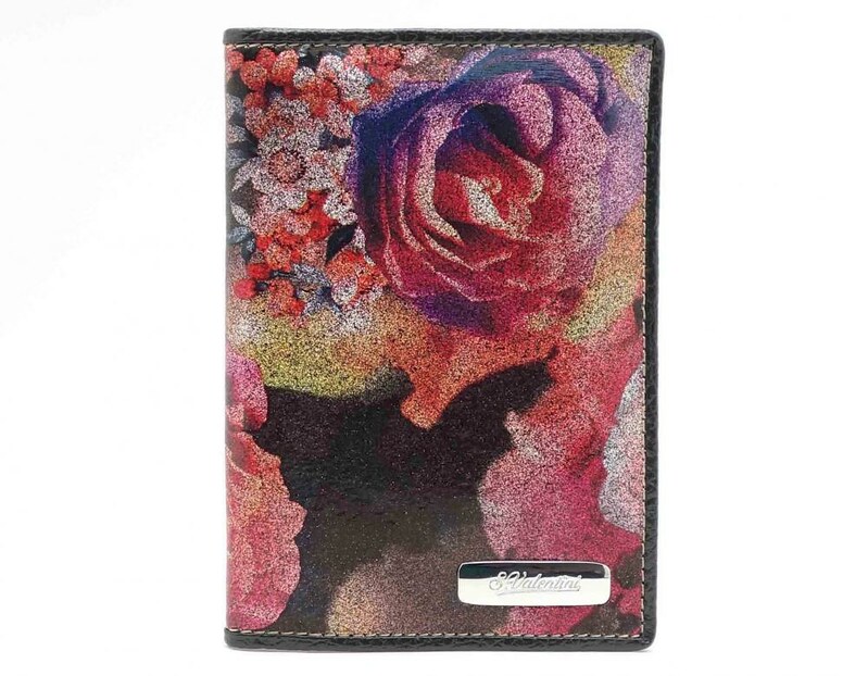 Женская кожаная обложка для паспорта, коллекция СВ 3180