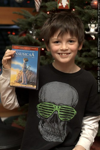 nick with nausicaa of the valley of the wind dvd