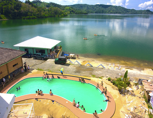people mountain lake nature water pool canon landscape philippines lakewood topview mindanao frozenblizzard