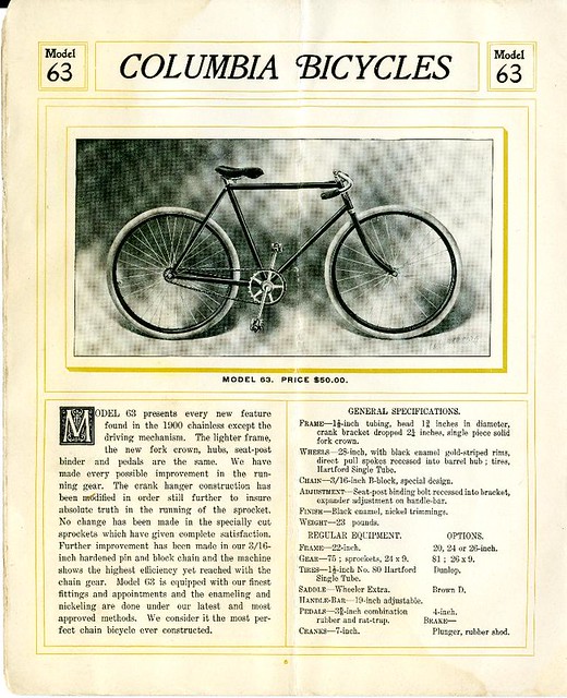 Columbia Catalog 1900