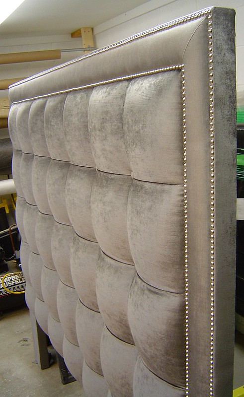 Fabric Upholstered Headboard - Photo ID# DSC06548f
