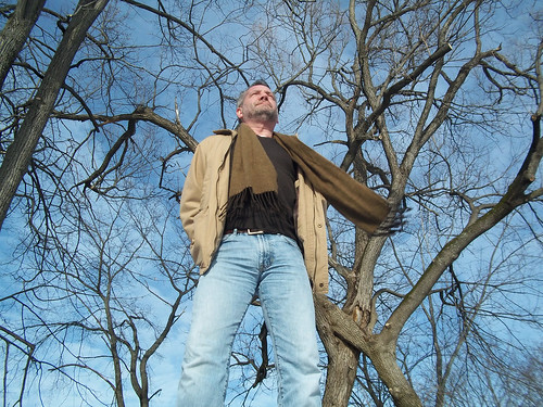 trees gay winter portrait sky selfportrait man scarf beard jeans saltandpepper project365 davidsullivan davidnewengland