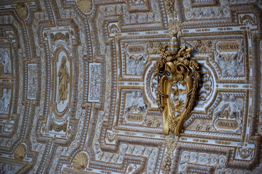 Ceiling of Popes in St. Peter's