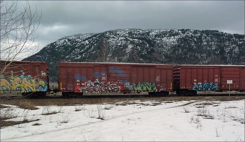 train work graffiti railway boxcar cpr freight depths mfk avert 1000000railcars