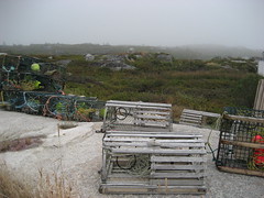 Lobster traps at Peggy's Cove