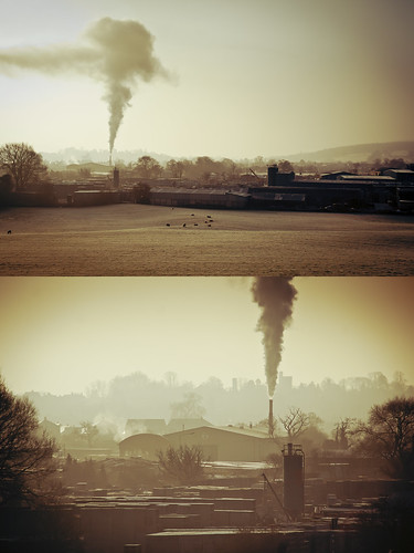chimney cloud mist cold ice fog sepia clouds dof smoke low steam icy depth ruthin