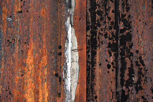 red arizona orange brown abstract black texture metal closeup composition contrast crust rust tucson top top20rustandcrust gray weathered fencing 20 sheetmetal eroded galvanizedmetal abstractthinking showingonesmettle