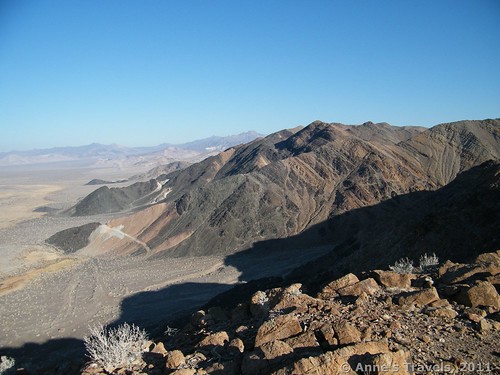 Views from a peak above Saratoga Springs, Death Valley National Park, California