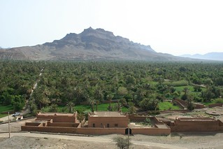 The Draa Valley from Agdz, Morocco