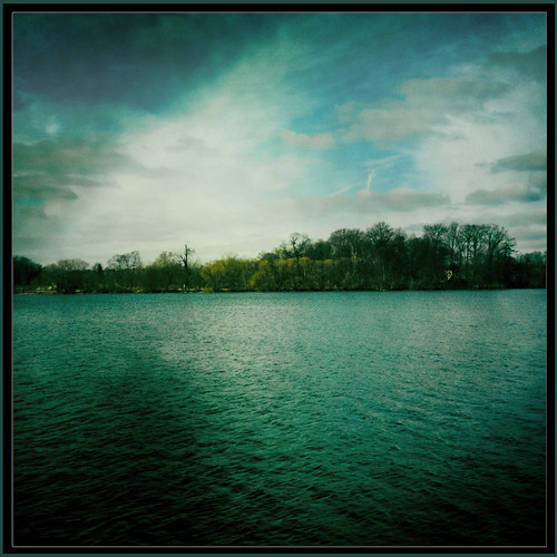 lake berlin water see wasser blau iphone türkis iphoneography hipstamatic