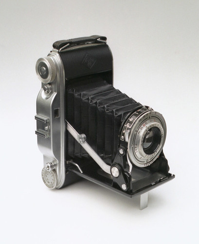 Agfa record I 6x9cm Rouleaux appareil photo Folding Camera Sac Agnar 1:4,5 10,5 cm 