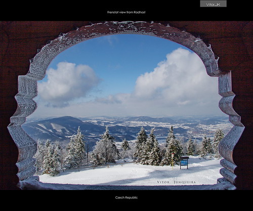 winter mountain snow window canon republic view czech cz 30d radhost frenstat vitorjk