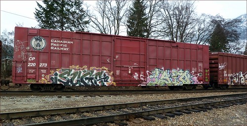 train graffiti railway boxcar suga cpr freight cherrybox 1000000railcars cp220273