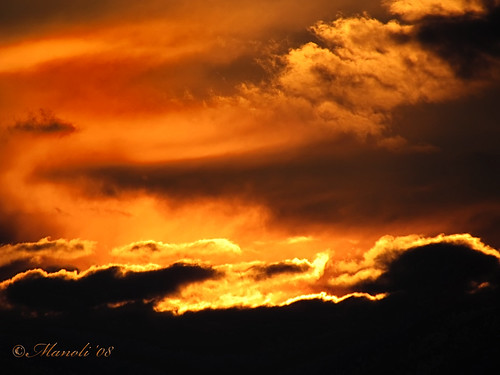 sunset sky clouds canon atardecer fire gold powershot cielo nubes fuego dorado platinumheartaward manoli2008 sx30is canonpowershotsx30is