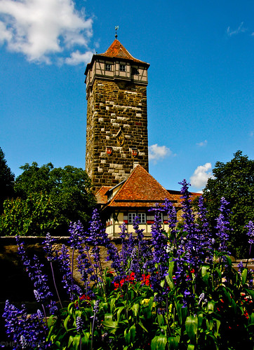 travel tower germany deutschland bavaria europe medieval rothenburgobdertauber romanticroad romantischestrasse europeantravel rödertor romantischestrase