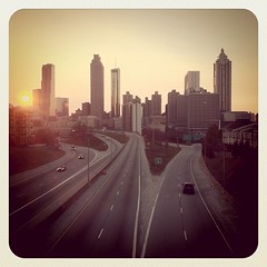 Downtown Atlanta Sunset