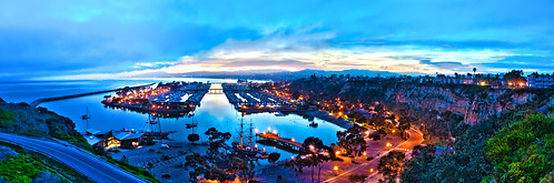 sunrise harbor panoramic danapoint hdr danapointharbor