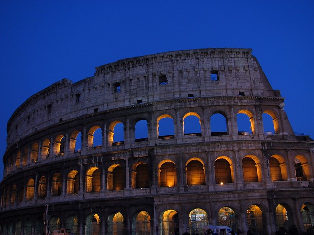 Colosseum on Blue | The Colosseum, or the Coliseum, original… | Flickr ...