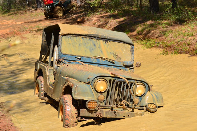 stuck in mud