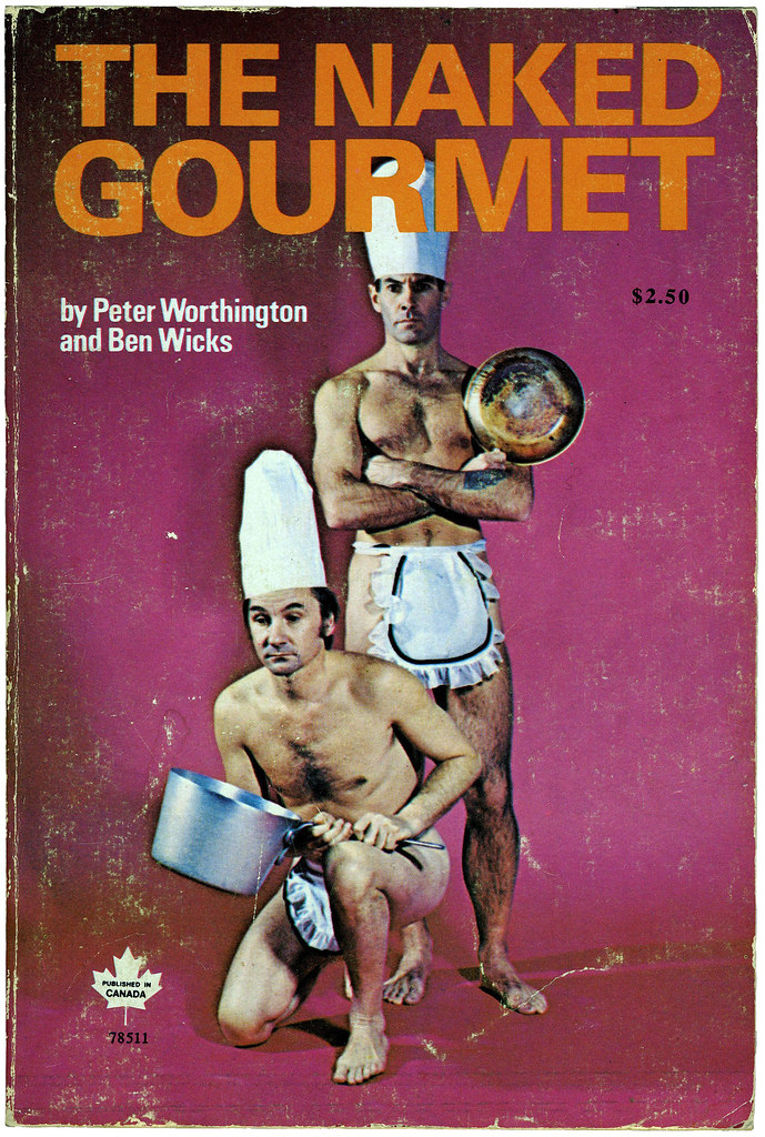 The Naked Gourmet - book cover Front